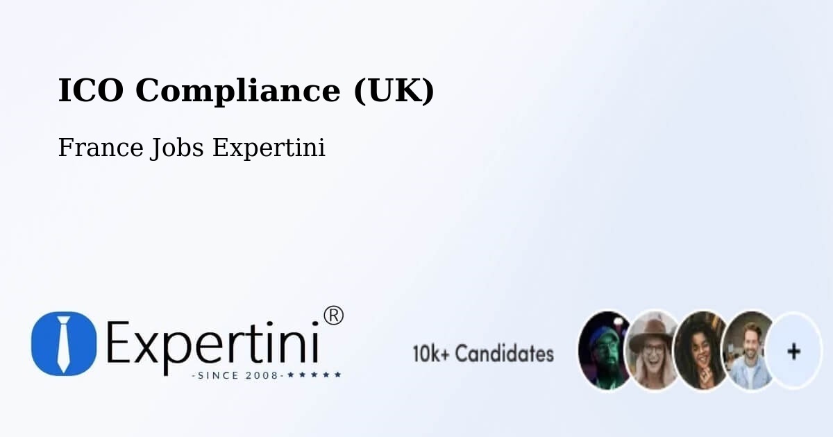 UK Data Protection & ICO Compliance – Trappes - France Jobs Expertini