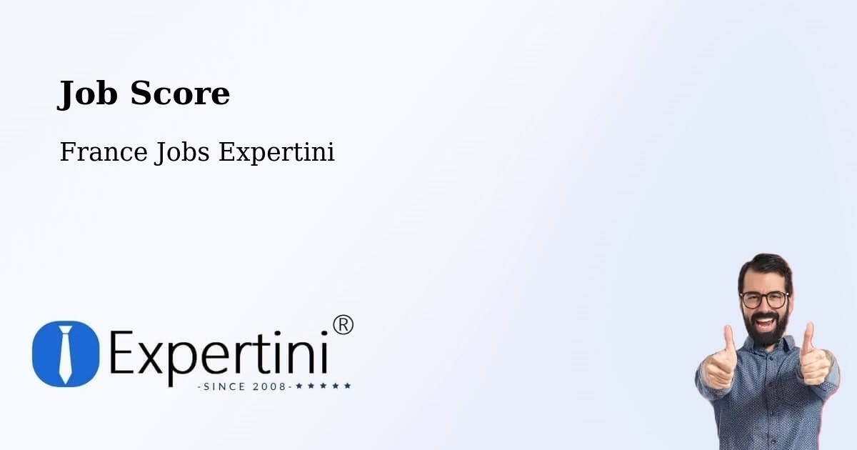 Job Score & Job Description Score Tool – Trappes - France Jobs Expertini